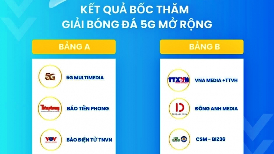 Sôi động giải bóng đá 5G mở rộng chào mừng 100 năm Ngày Báo chí Cách mạng Việt Nam